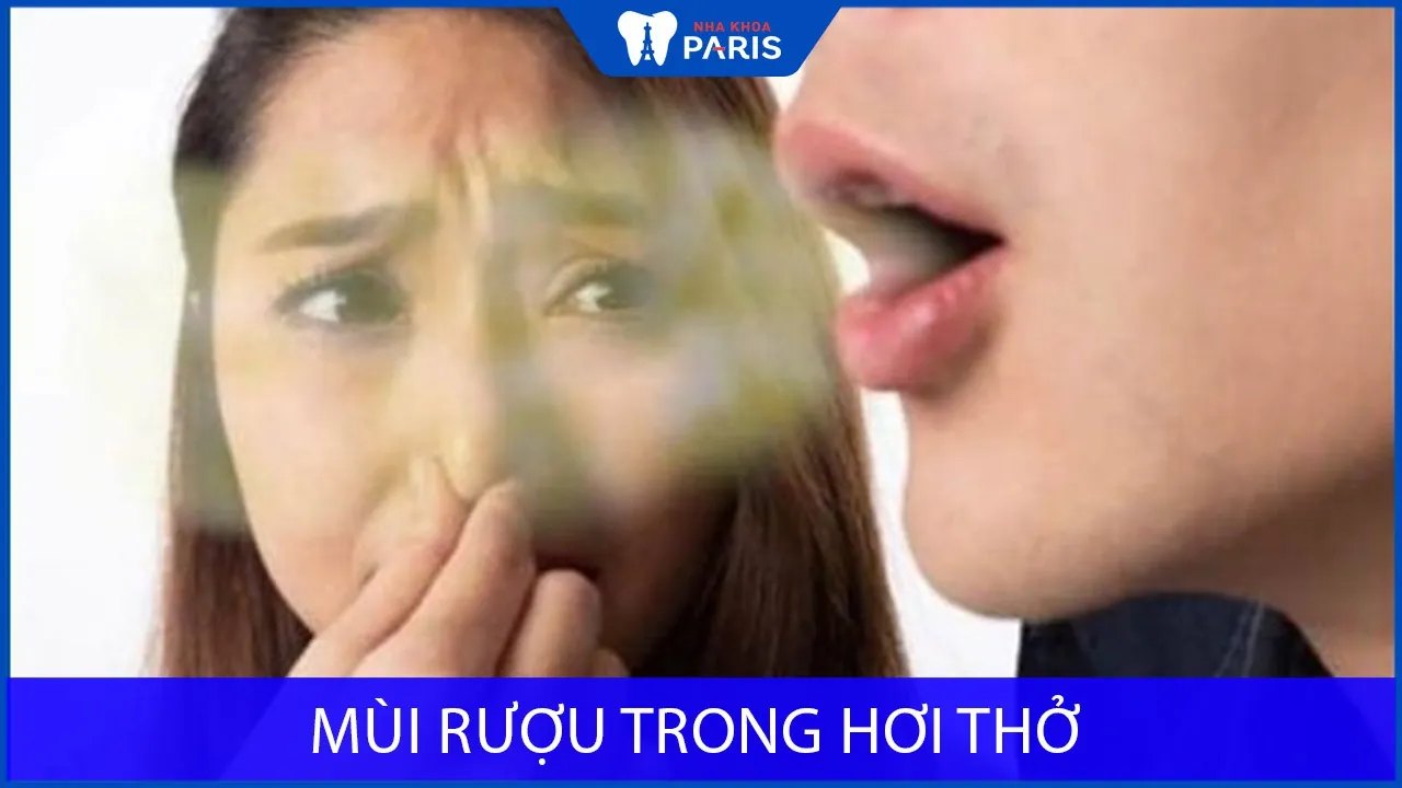Mùi rượu trong hơi thở: Các nguyên nhân và giải pháp