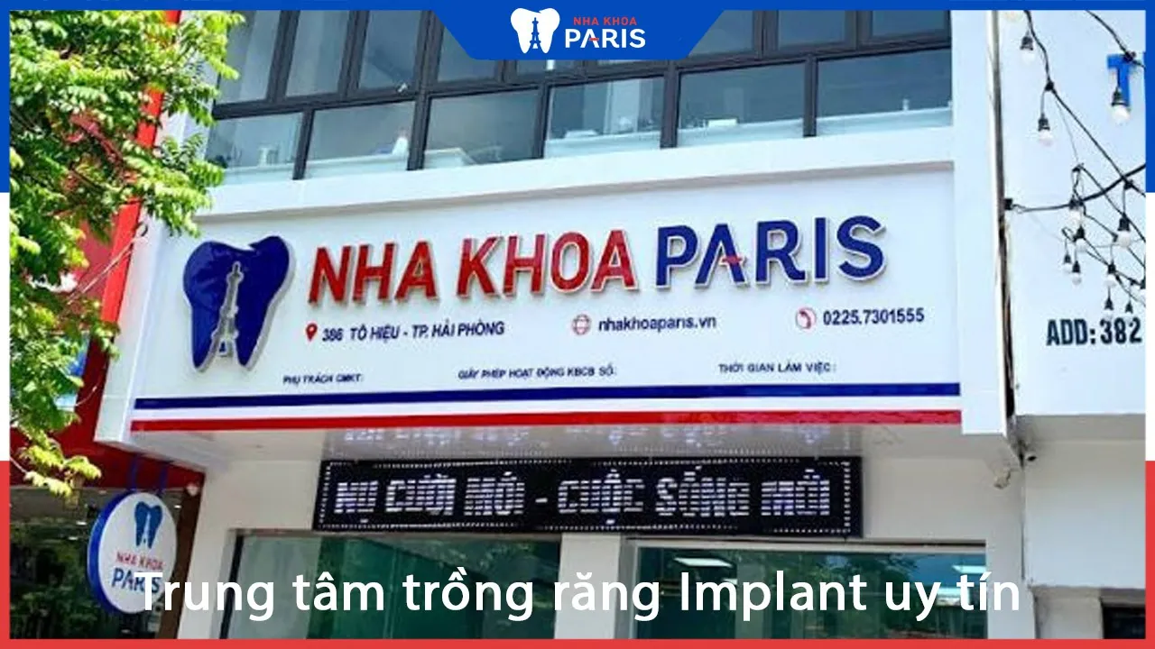 Trung tâm trồng răng Implant uy tín tại Hải Phòng
