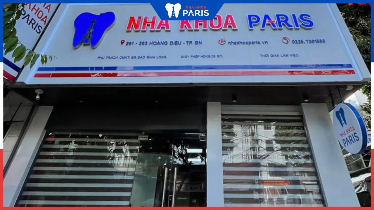 Nha khoa paris tại Đà Nẵng- Địa chỉ uy tín dành cho người việt