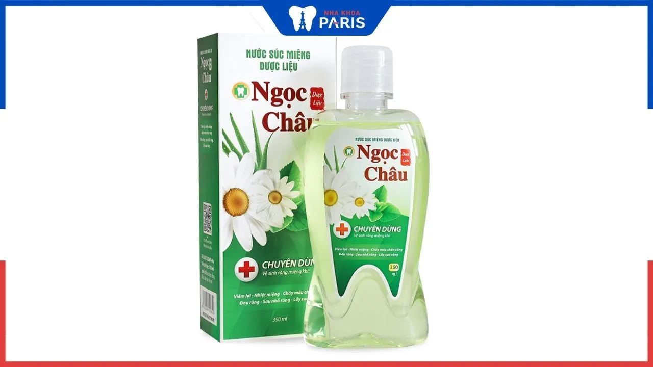 Nước súc miệng Ngọc Châu: Thành phần, công dụng và cách dùng