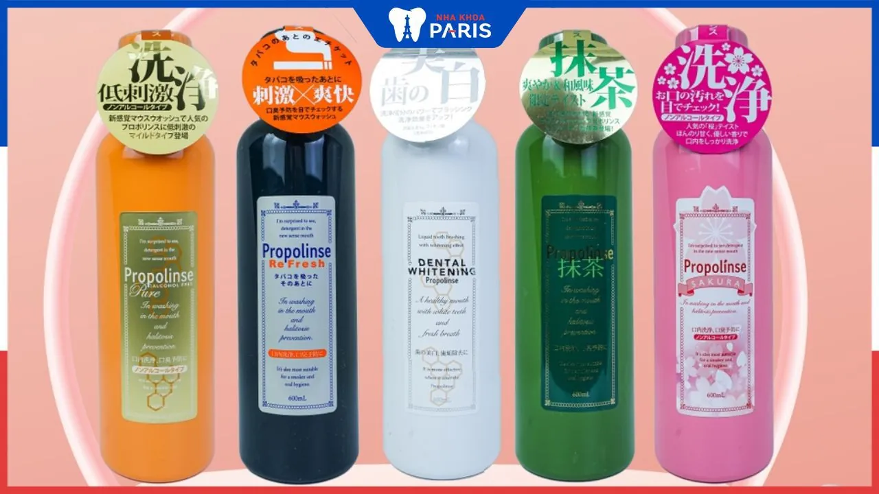 Review nước súc miệng Propolinse Nhật chiết xuất sáp ong