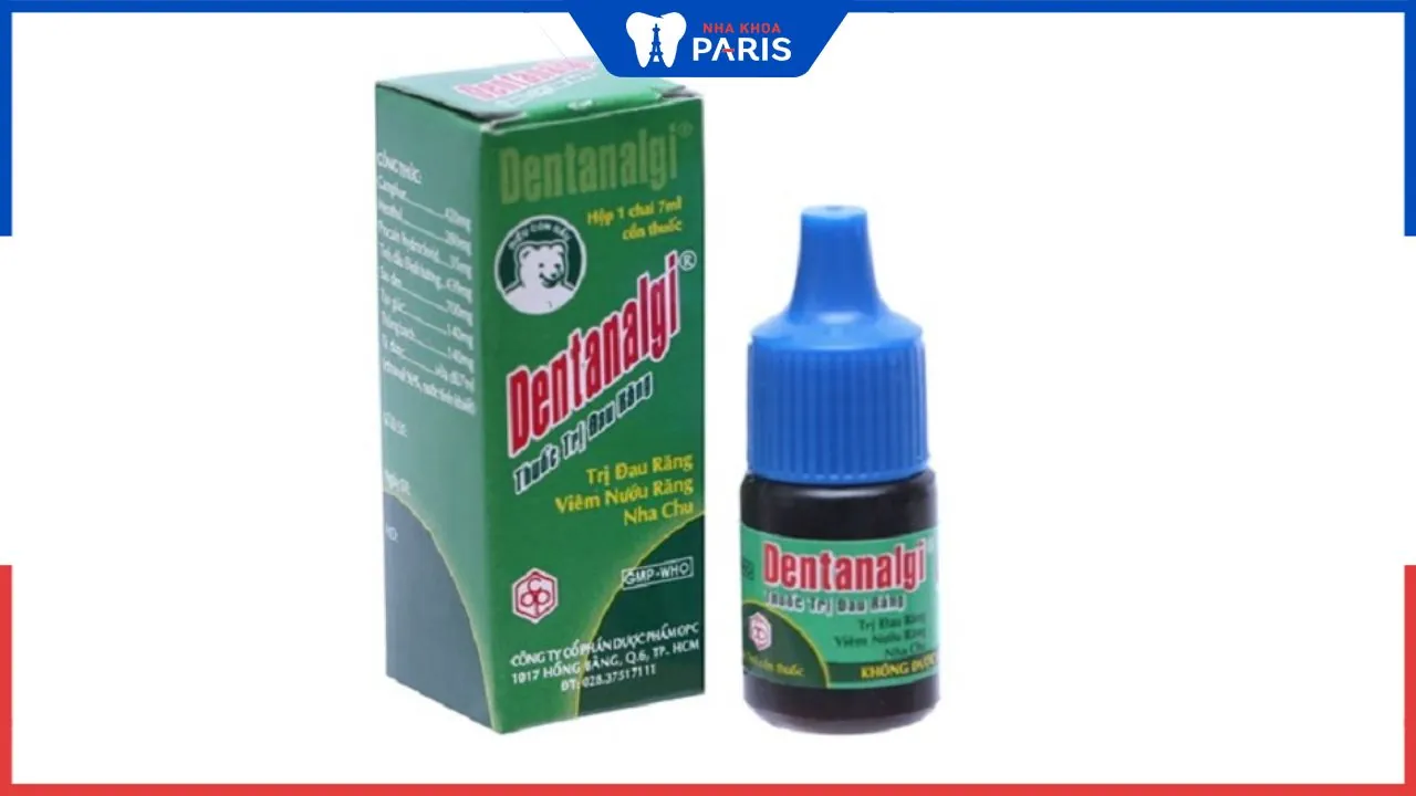 Dentanalgi thuốc trị đau răng: Ưu nhược điểm và cách dùng