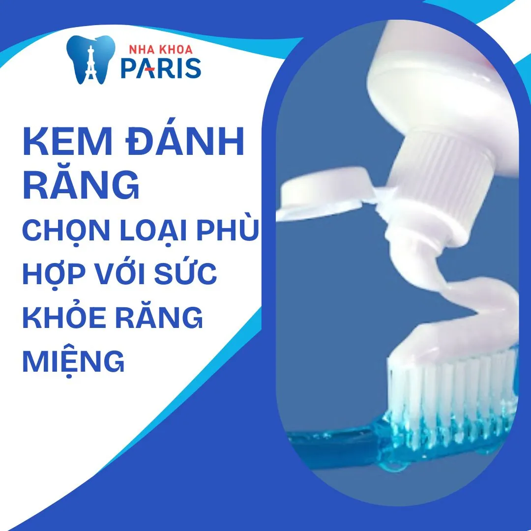 Kem đánh răng: Chọn loại phù hợp với sức khỏe răng miệng