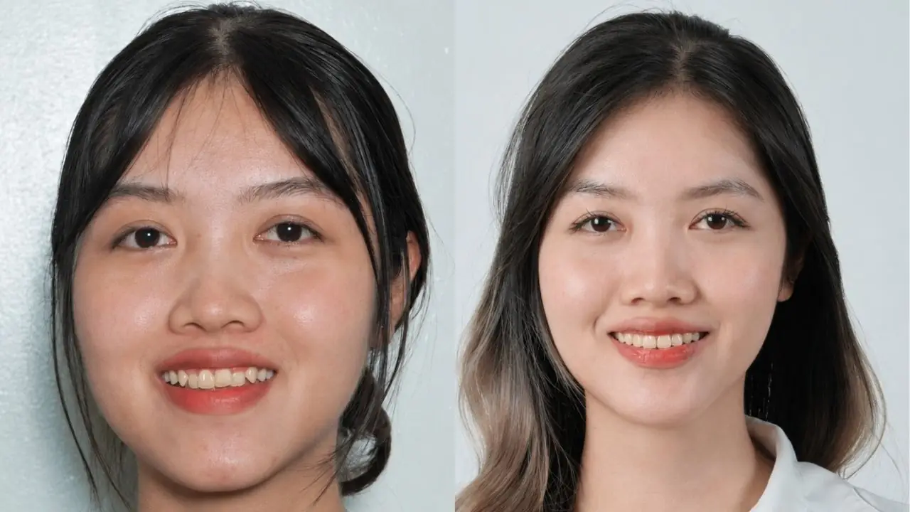 Âu Minh Hiền chỉnh nha kết hợp minivis để cải thiện khớp cắn ngược